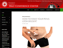 Tablet Screenshot of hawaii-conference.com